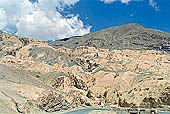 Rock formation of the Valley of the Moon - Lamayouro Ladakh 